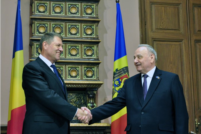 24-25 februarie 2015. Klaus Iohannis întreprinde o vizită oficială la Chișinău