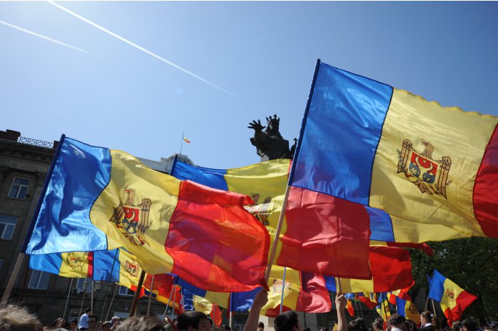 27 April 1990. Moldova's parliament adopts state flag - Tricolour 