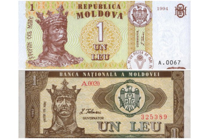 29 November 1993. National currency - Moldovan leu - introduced in Moldova   