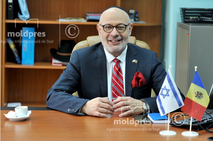 Status of candidate for EU integration would lead Israeli companies to invest in Moldova - non-resident Ambassador of Israel to Moldova says 