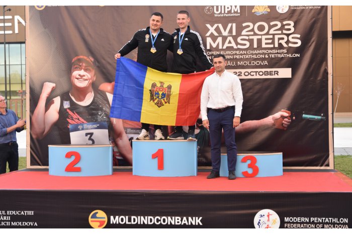 Moldovan athletes won eight medals at 2023 Masters Open European Championships Modern Pentathlon 