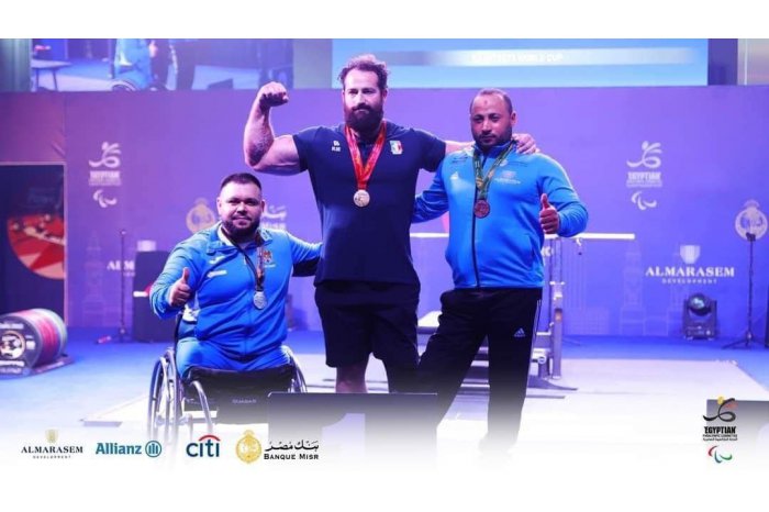 National para powerlifting team wins three medals at World Cup