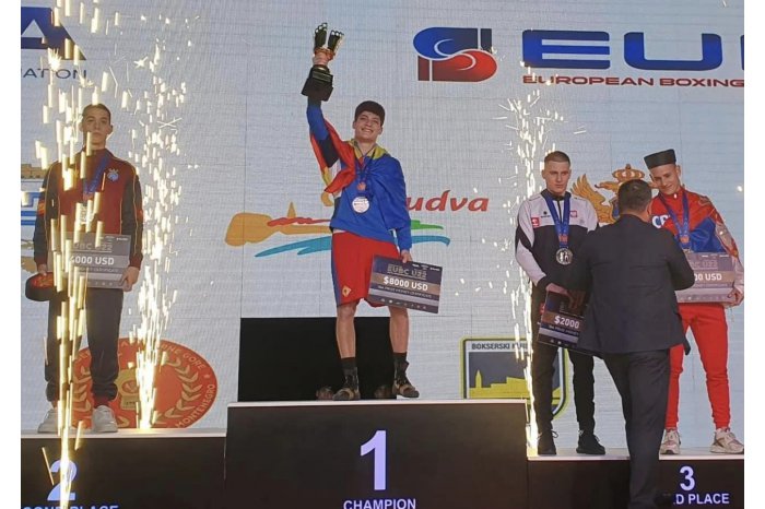 Молдавский боксер стал чемпионом Европы