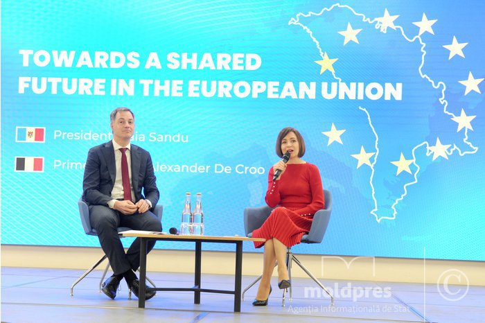 Премьер Бельгии: Брюссель приложит все усилия, чтобы завершить переговорную базу по вступлению Молдовы в ЕС до 1 июля