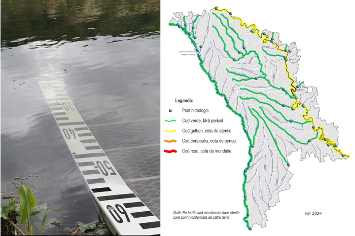 Уровень воды в реке Днестр повысится более чем на 4 метра