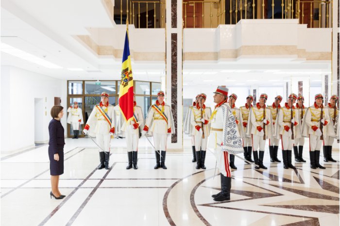 Moldovan president received letters of accreditation from four ambassadors