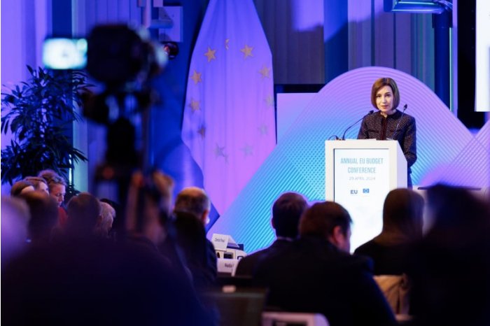 Președintele Maia Sandu la Conferința anuală privind bugetul UE: „Ajutați-ne să le arătăm moldovenilor că UE oferă nu doar o perspectivă pentru un viitor mai bun, ci și prezentul pe care îl merită”
