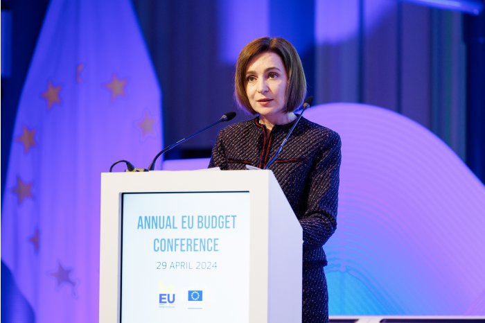 Președintele Maia Sandu, la Conferința privind următorul buget al UE: „Un buget european al păcii ne va ajuta să accelerăm procesul de aderare”
