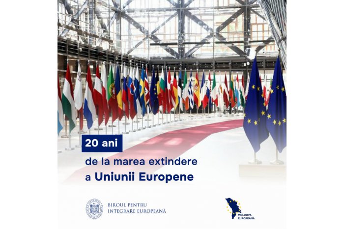 20 de ani de la marea extindere a UE. Cristina Gherasimov: Să reușim să celebrăm următoarea aniversare împreună, cu Moldova în calitate de stat membru al UE