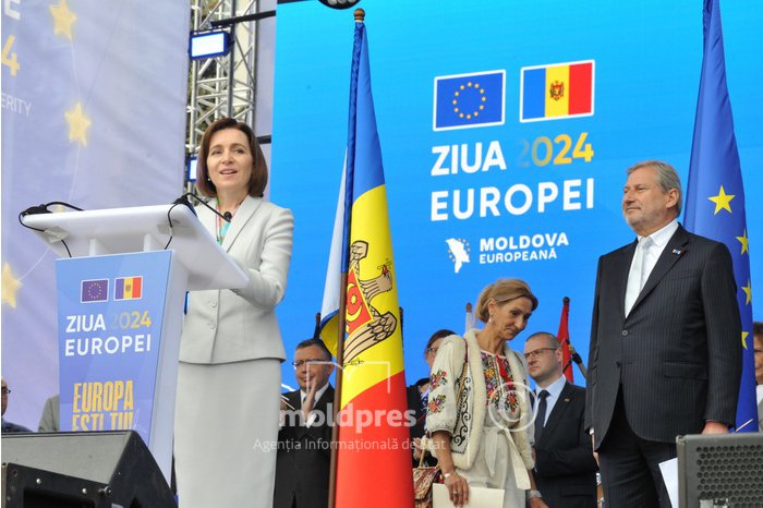 Moldovan president on Europe Day says Moldova choo