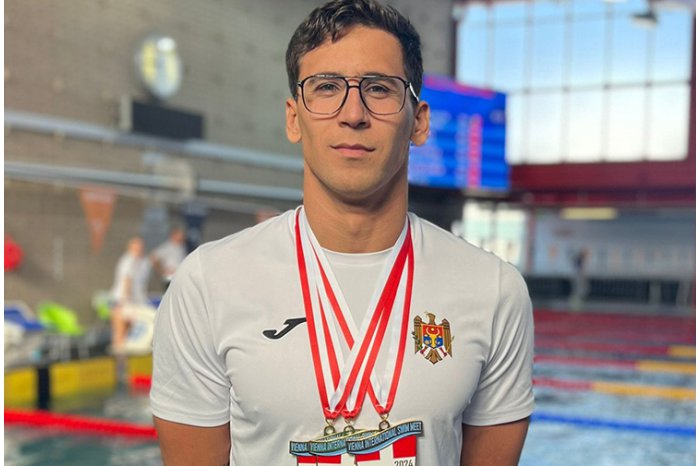 Înotătorul Constantin Malachi a cucerit trei medal