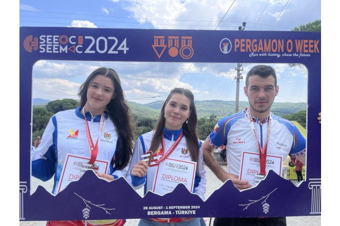 Sportivii moldoveni au cucerit opt medalii la Campionatul Sud Est European de Orientare Sportivă