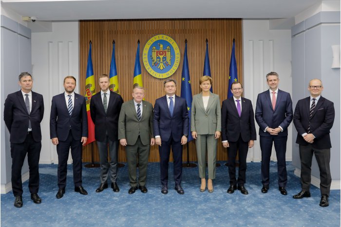 Moldovan Prime Minister meets Nordic-Baltic 8 delegation 