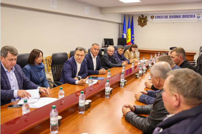 Moldovan PM on visit to Drochia district