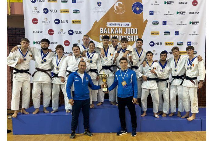 Judocanii moldoveni au cucerit 14 medalii la Campionatul Balcanic Under 23