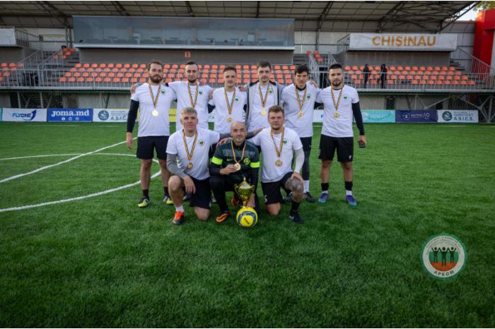 ARBOM a câștigat turneul de minifotbal OPEN CUPA PRESEI 2024 „Boris Harcenco”