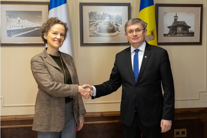 Moldovan parliament speaker has meeting with new Ambassador of France 