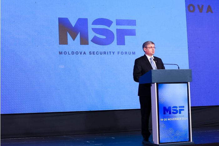 Speaker attends Moldova Security Forum