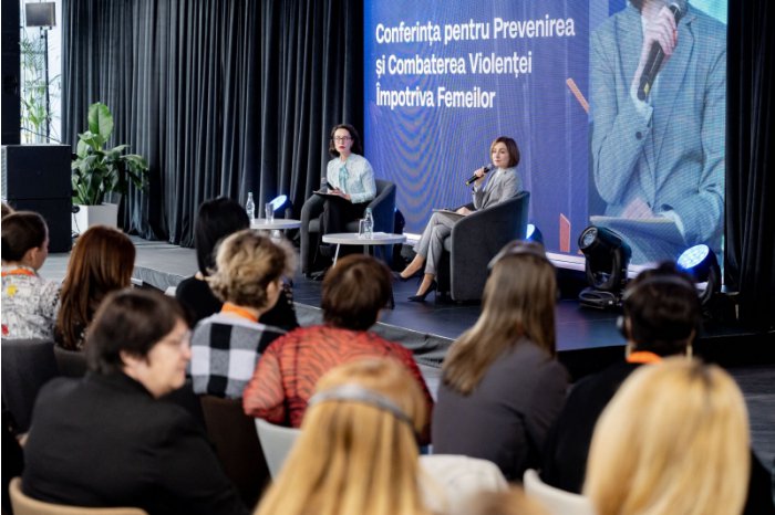 Moldovan president participates in international conference for prevention, combating violence against women 