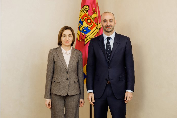 Moldovan president meets minister delegate for Eur