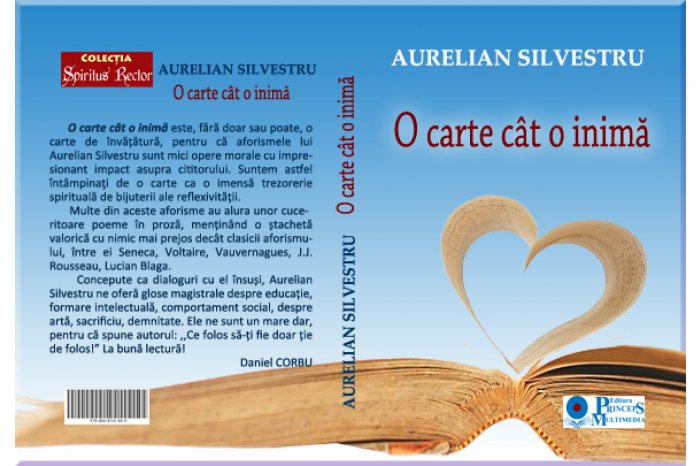 Scriitorul Aurelian Silvestru a editat o carte de aforisme la Chișinău și Iași