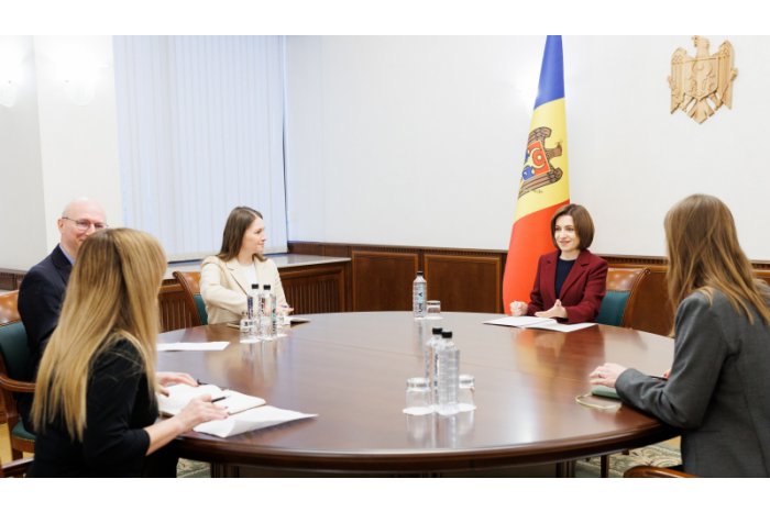 Moldovan president meets charge d'affairs of United States in Moldova 