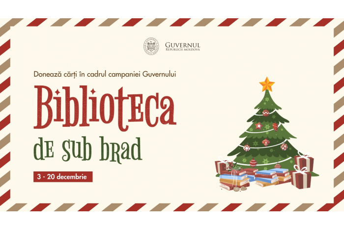 Guvernul anunță lansarea campaniei „Biblioteca de sub brad”. Vor fi colectate cărți pentru copiii din toată țara