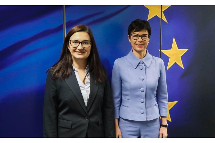 Vicepremierul Cristina Gherasimov, întrevedere cu Marta Kos, comisar european pentru extindere: „Am discutat despre noi posibilități de integrare în UE pe parcursul următorilor ani”