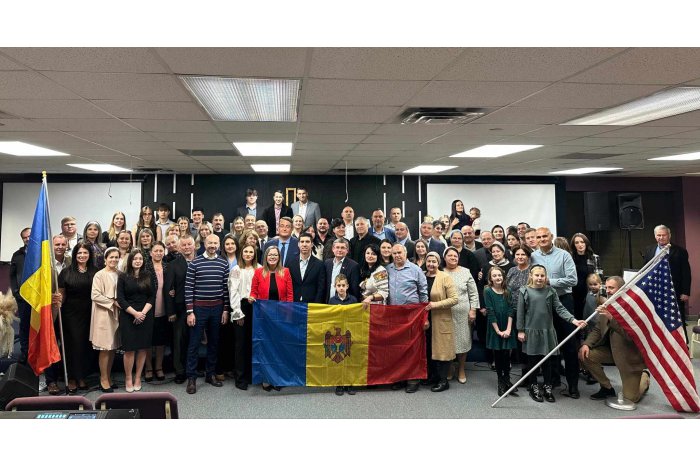 Speaker met representatives of Moldovan community in USA