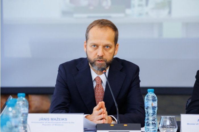 Ambasadorul UE la Chișinău, Jānis Mažeiks: UE va susține Moldova în eventualitatea unei crize energetice