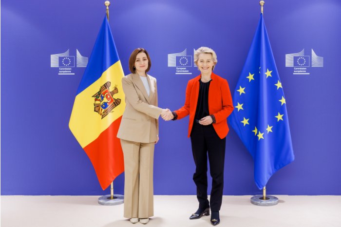 Moldovan head of state meets European Commission president in Brussels 