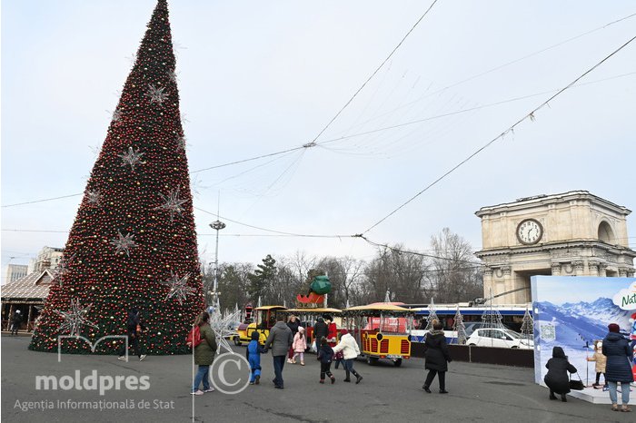 В новогоднюю ночь в центре столицы пройдет музыкальная программа