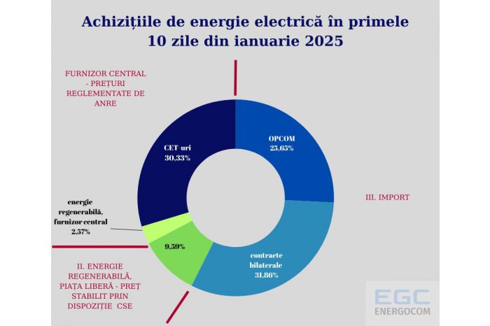 Energocom: В течение первых десяти дней года элект